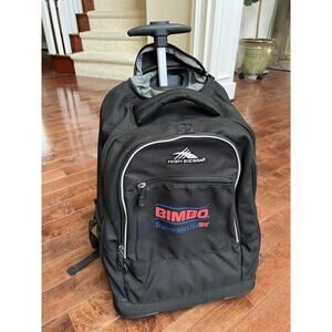 High Sierra Rolling Backpack with Laptop Sleeve, One Size